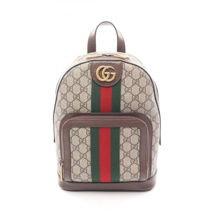 Gucci Backpack Ophidia GG Supreme Beige Canvas Leather