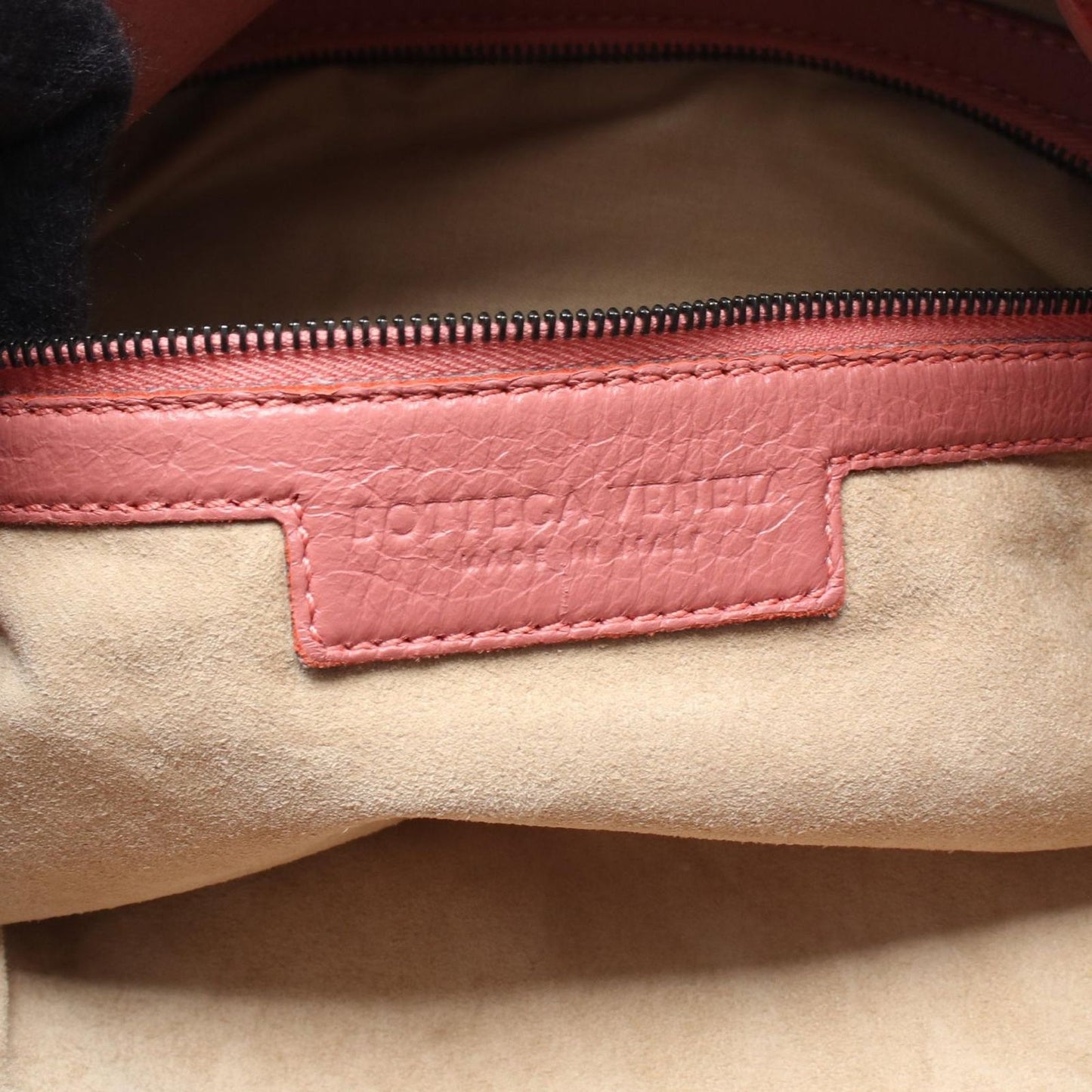 Bottega Veneta Shoulder Bag Intrecciato Pink Leather — view 4