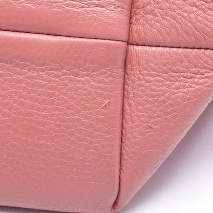 Bottega Veneta Shoulder Bag Intrecciato Pink Leather — view 8