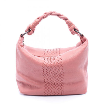 Bottega Veneta Shoulder Bag Intrecciato Pink Leather