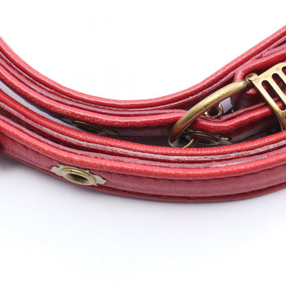Bottega Veneta Handbag Capri Intrecciato Red Leather — view 5