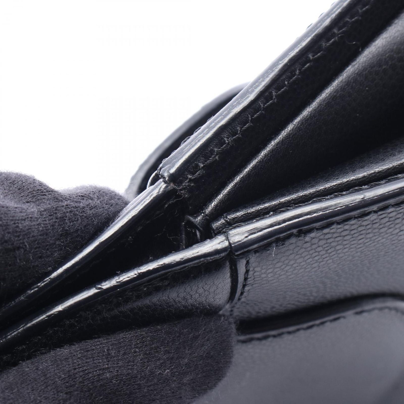 Cartier Handbag Panthere Black Leather — view 9