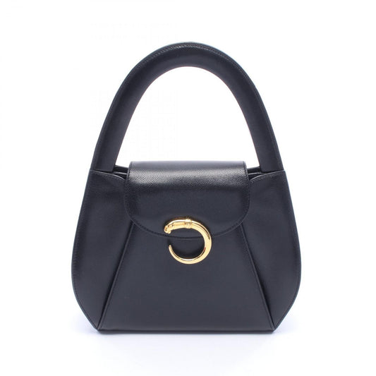 Cartier Handbag Panthere Black Leather