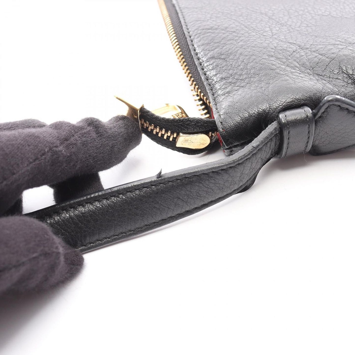 Loewe Shoulder Bag Heritage Black Leather — view 7
