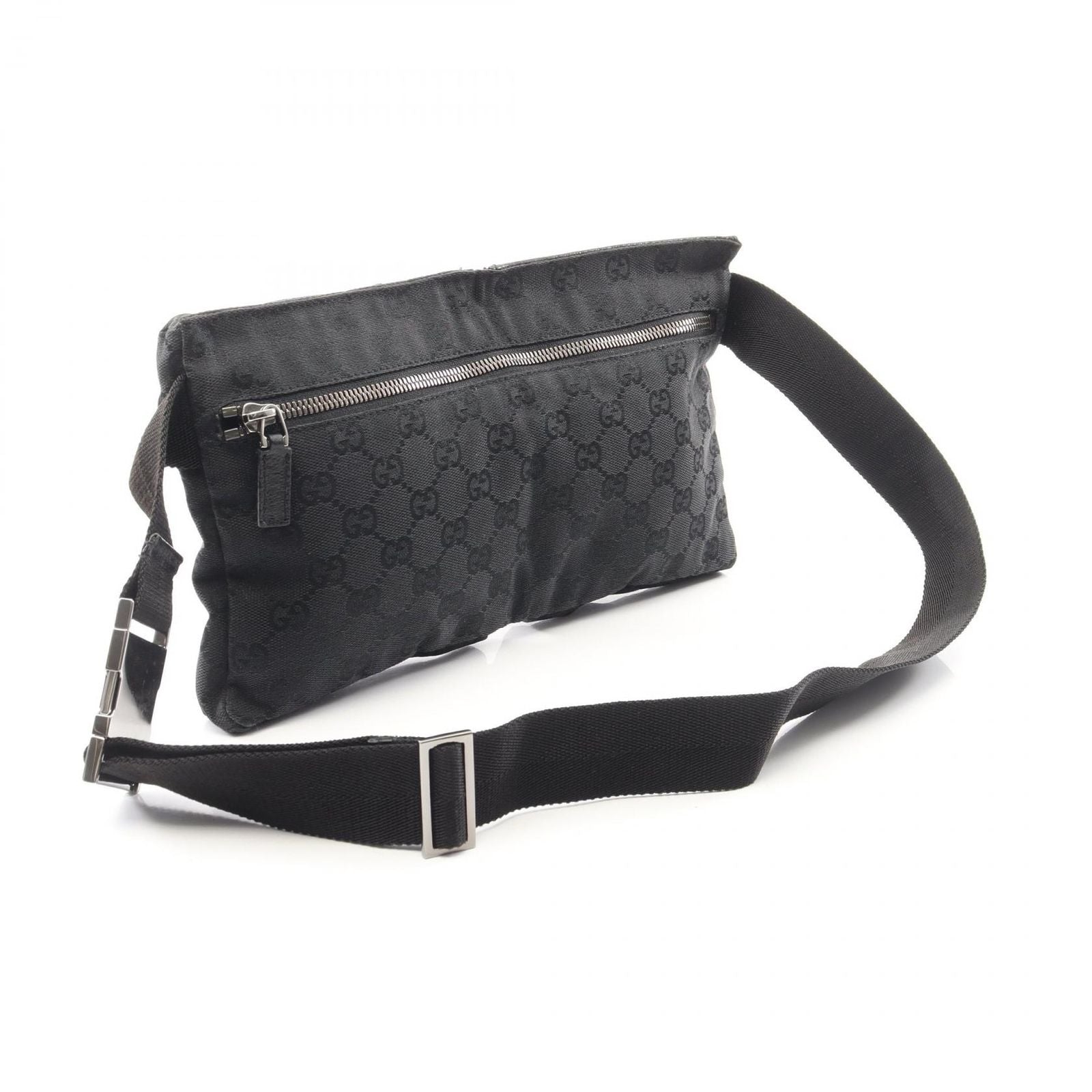 Gucci Waist Bag GG Canvas Black — view 2