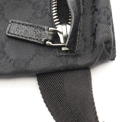 Gucci Waist Bag GG Canvas Black — view 6