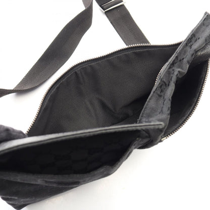 Gucci Waist Bag GG Canvas Black — view 3