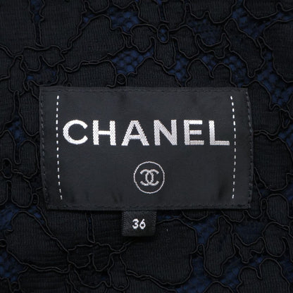 Chanel CC Logo Button Nylon Hoodie 36 — view 6