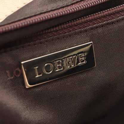 Loewe Handbag Anagram Light Orange Leather — view 4