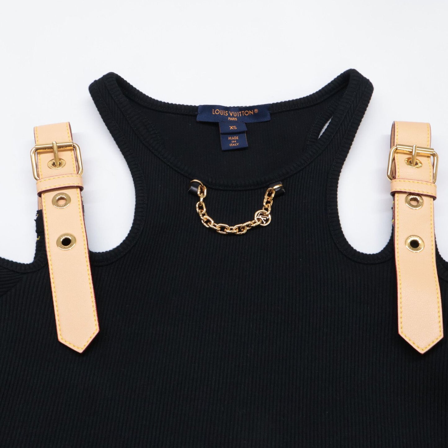 Louis Vuitton Gxw Eyelet Tab Dress XS — view 9