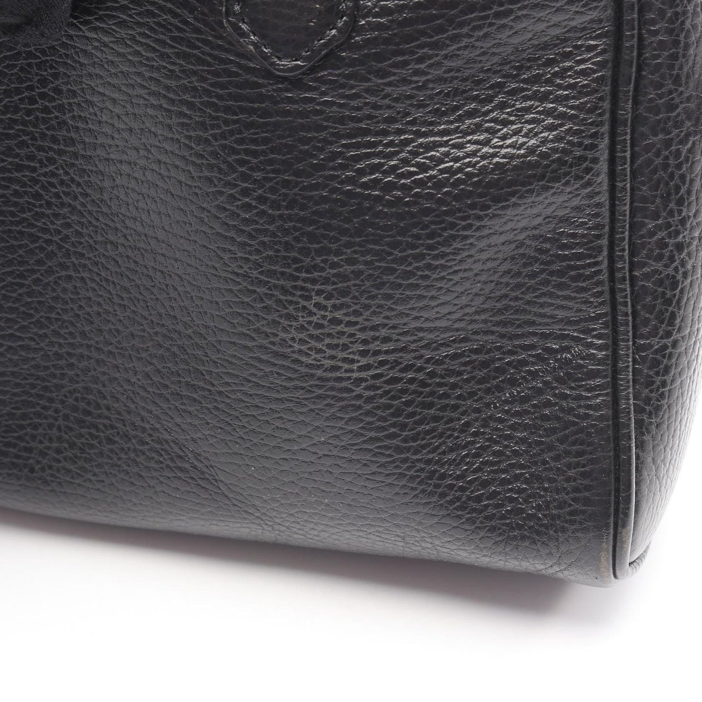 Dior Handbag CD 2-Way Black Leather CD Logo Hand — view 7