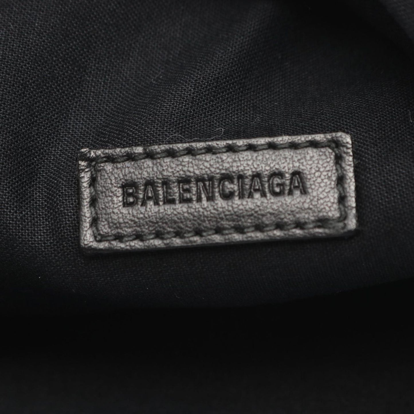 Balenciaga Waist Bag Explorer Black Canvas — view 4
