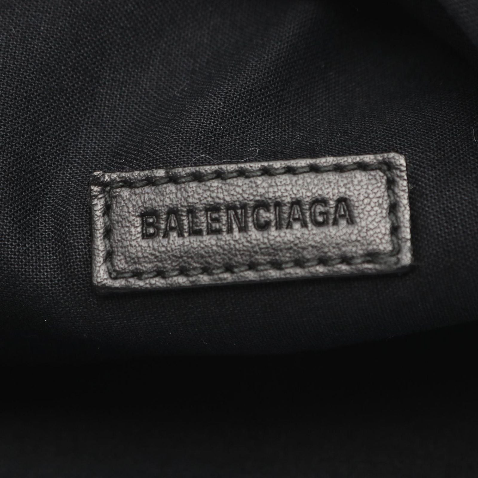 Balenciaga Waist Bag Explorer Black Canvas — view 4