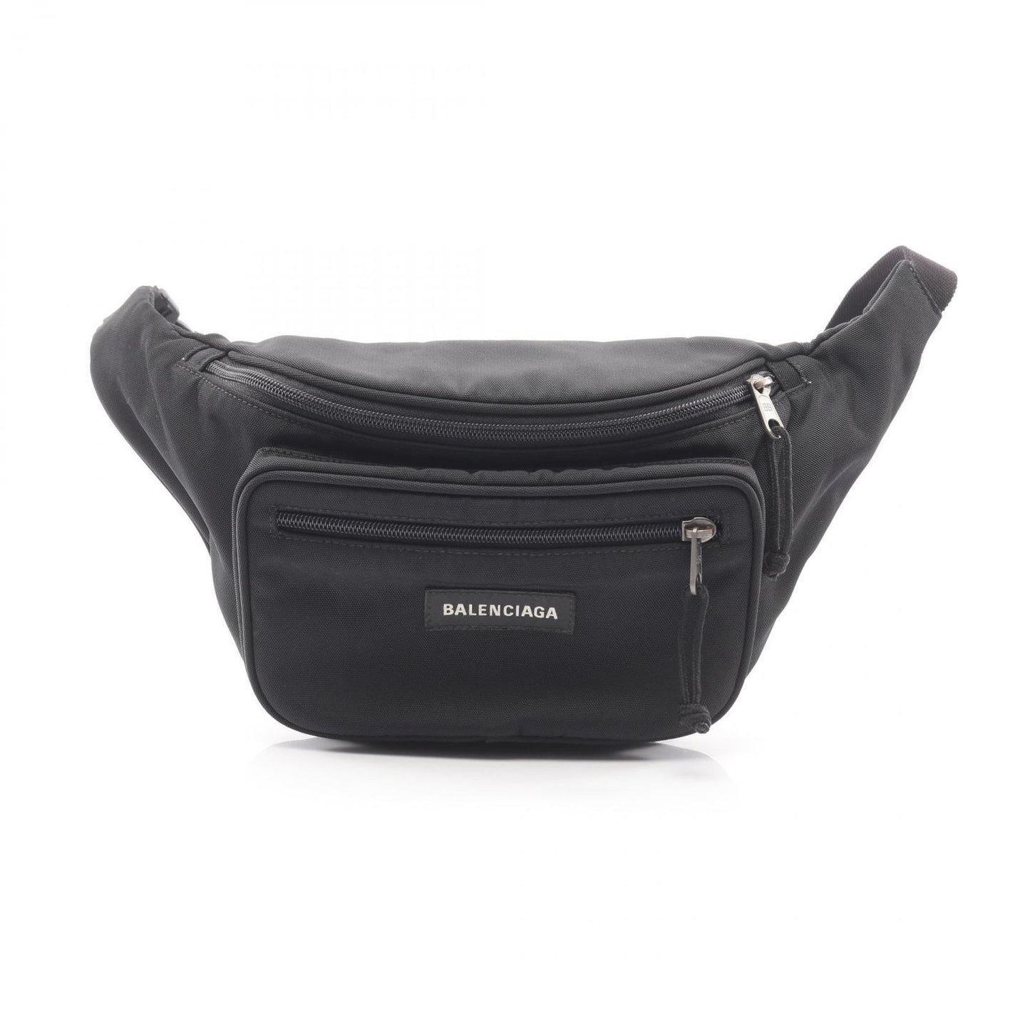 Balenciaga Waist Bag Explorer Black Canvas