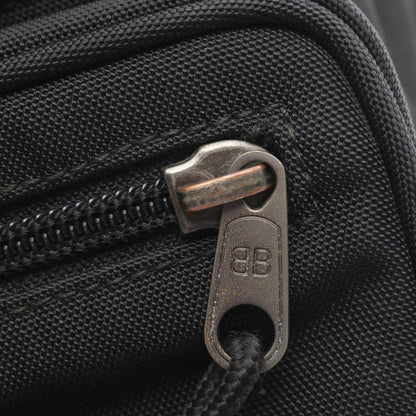 Balenciaga Waist Bag Explorer Black Canvas — view 5