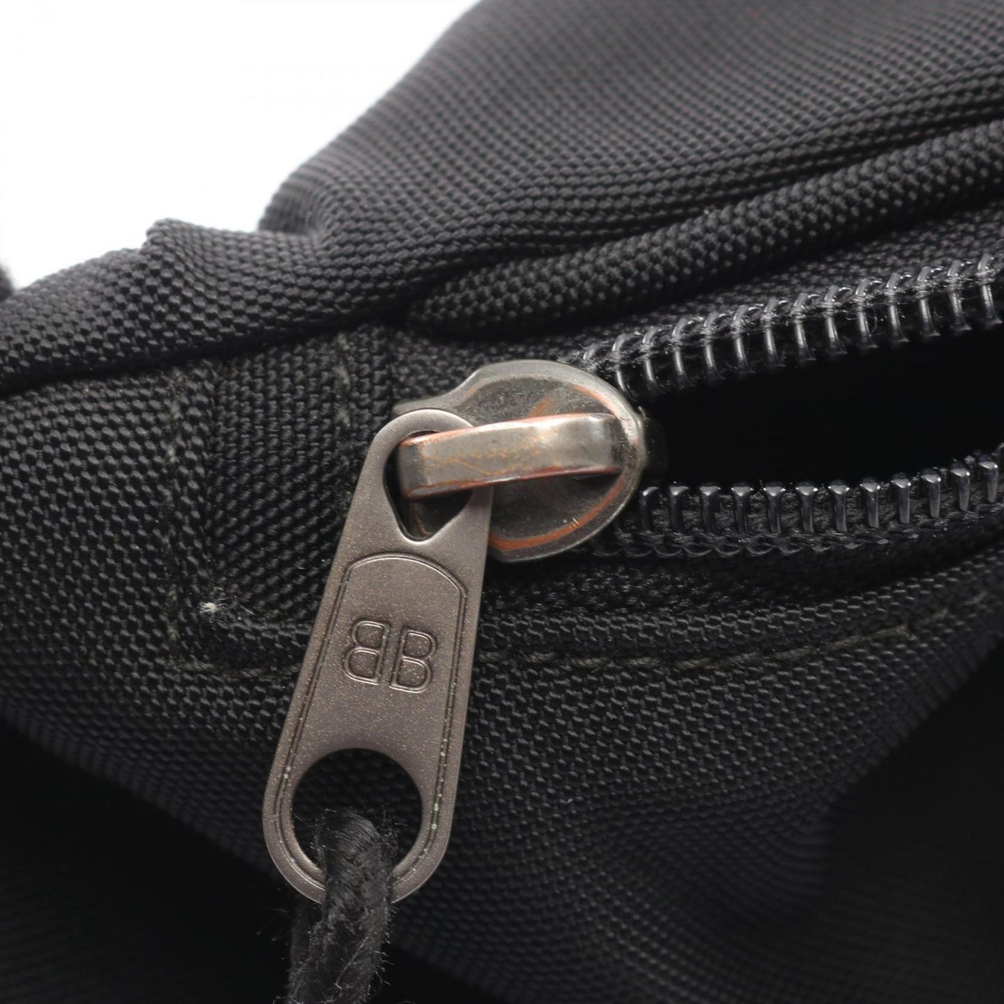 Balenciaga Waist Bag Explorer Black Canvas — view 6