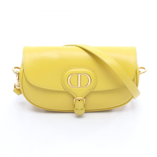 Dior Shoulder Bag Bobi East Waist Yellow Leather