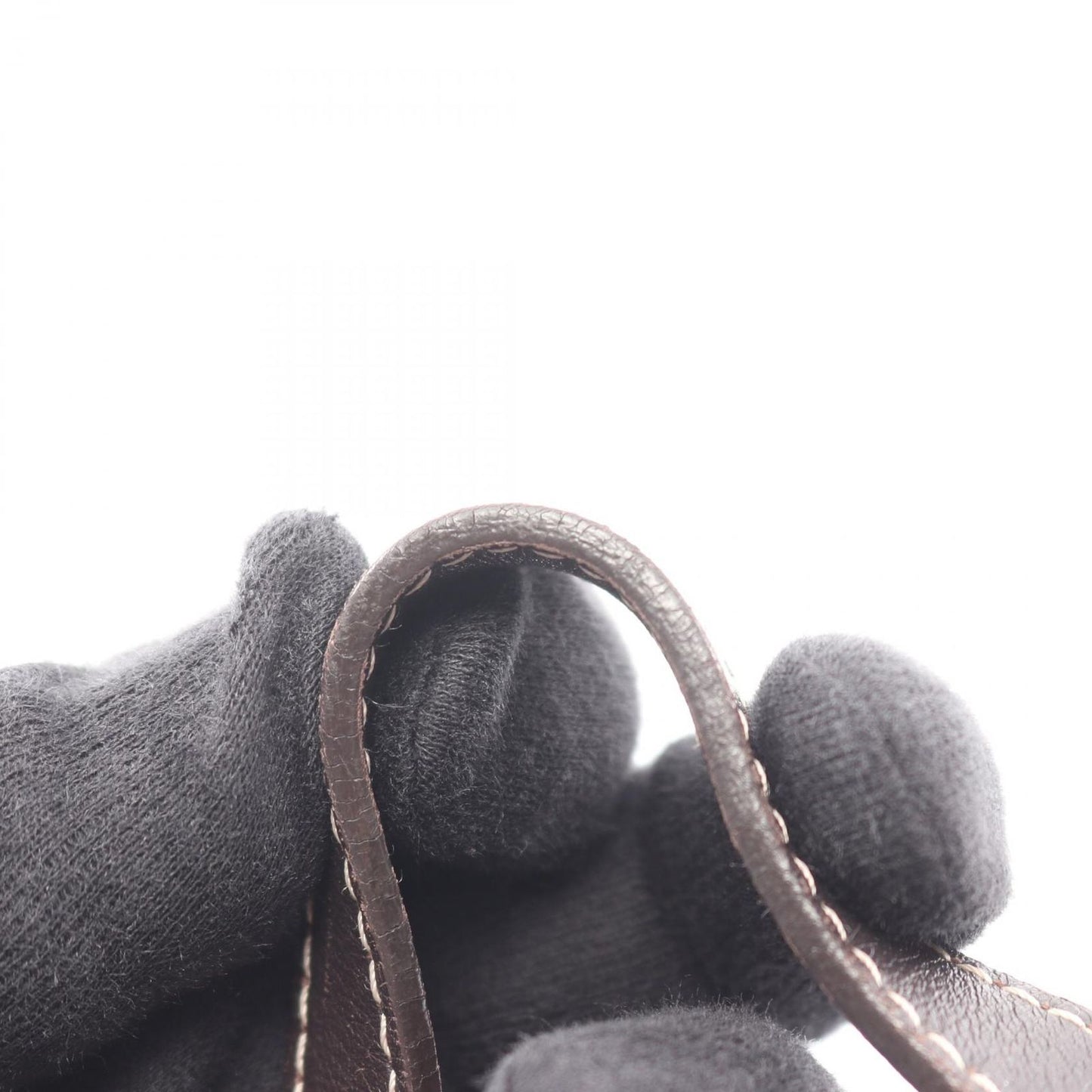 Celine Handbag Macadam Beige Canvas Leather — view 8