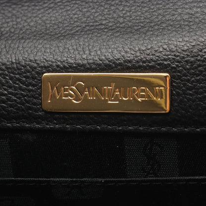 Saint Laurent Yves Handbag 2-Way Black Leather — view 4