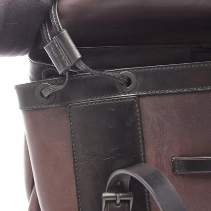 Gucci Tote Black Dark Brown Leather Shoulder — view 9