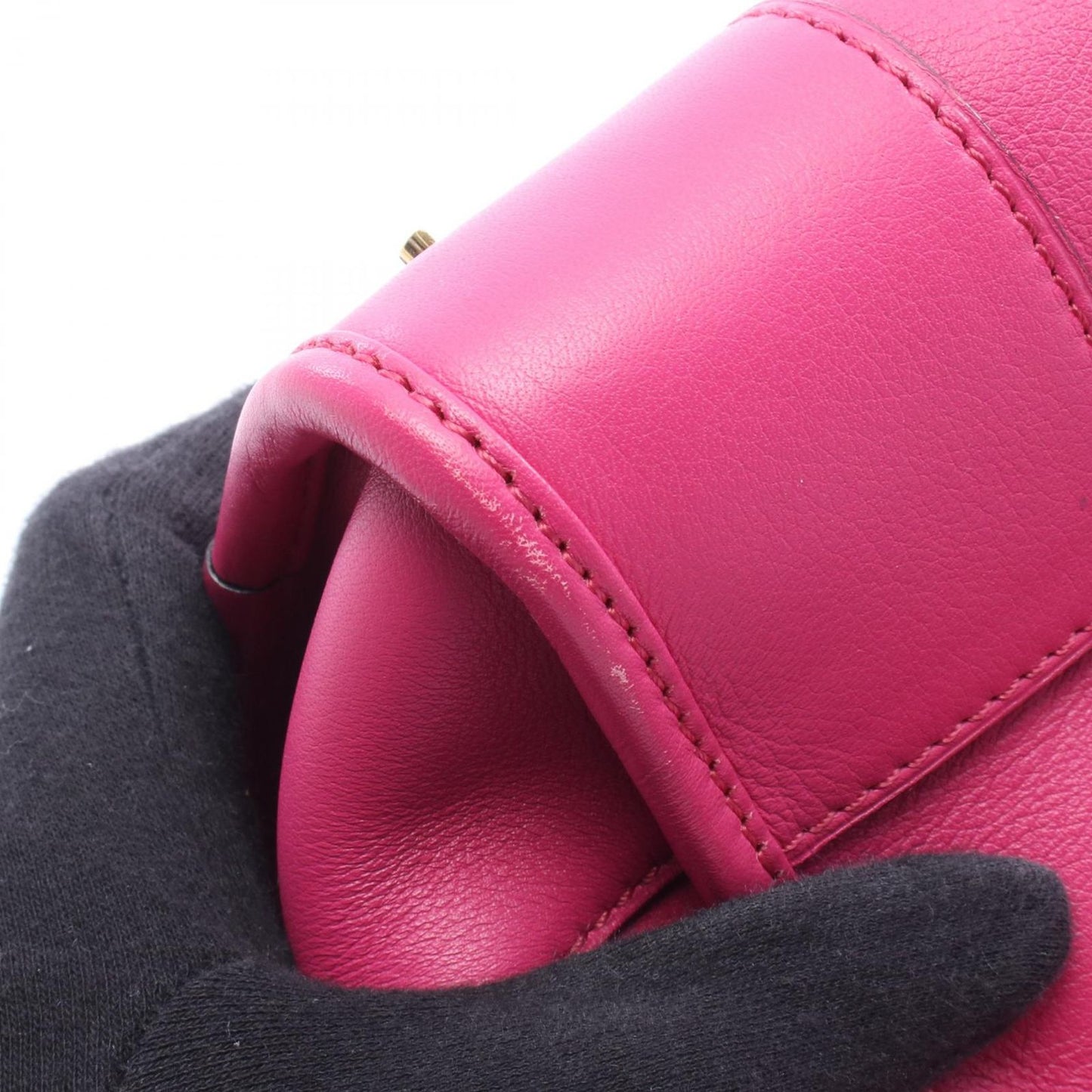 Loewe Handbag Amazona 28 2-Way Pink Leather — view 7