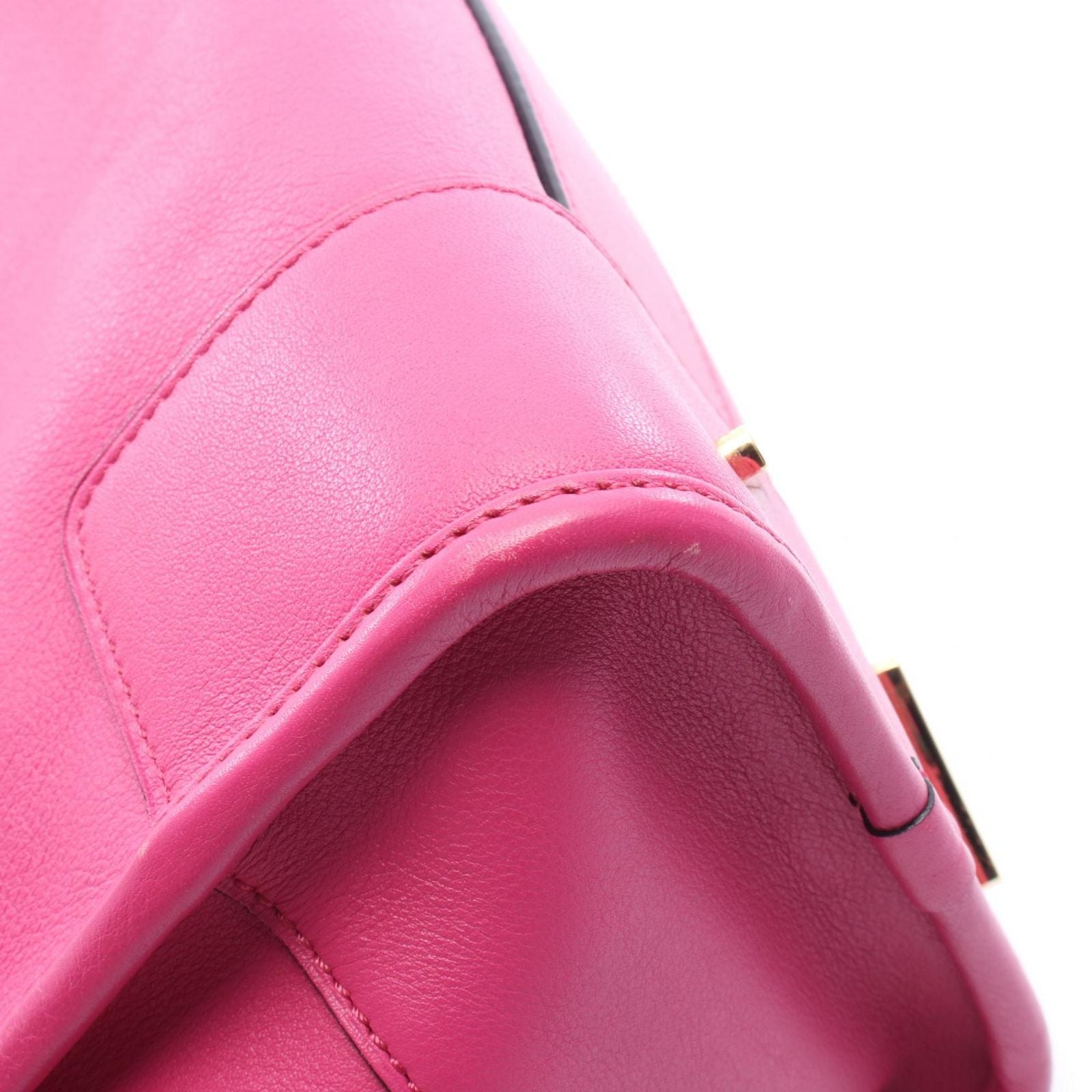 Loewe Handbag Amazona 28 2-Way Pink Leather — view 6