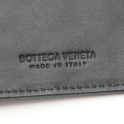 Bottega Veneta Billfold Intrecciato Black Leather Long Wallet — view 5