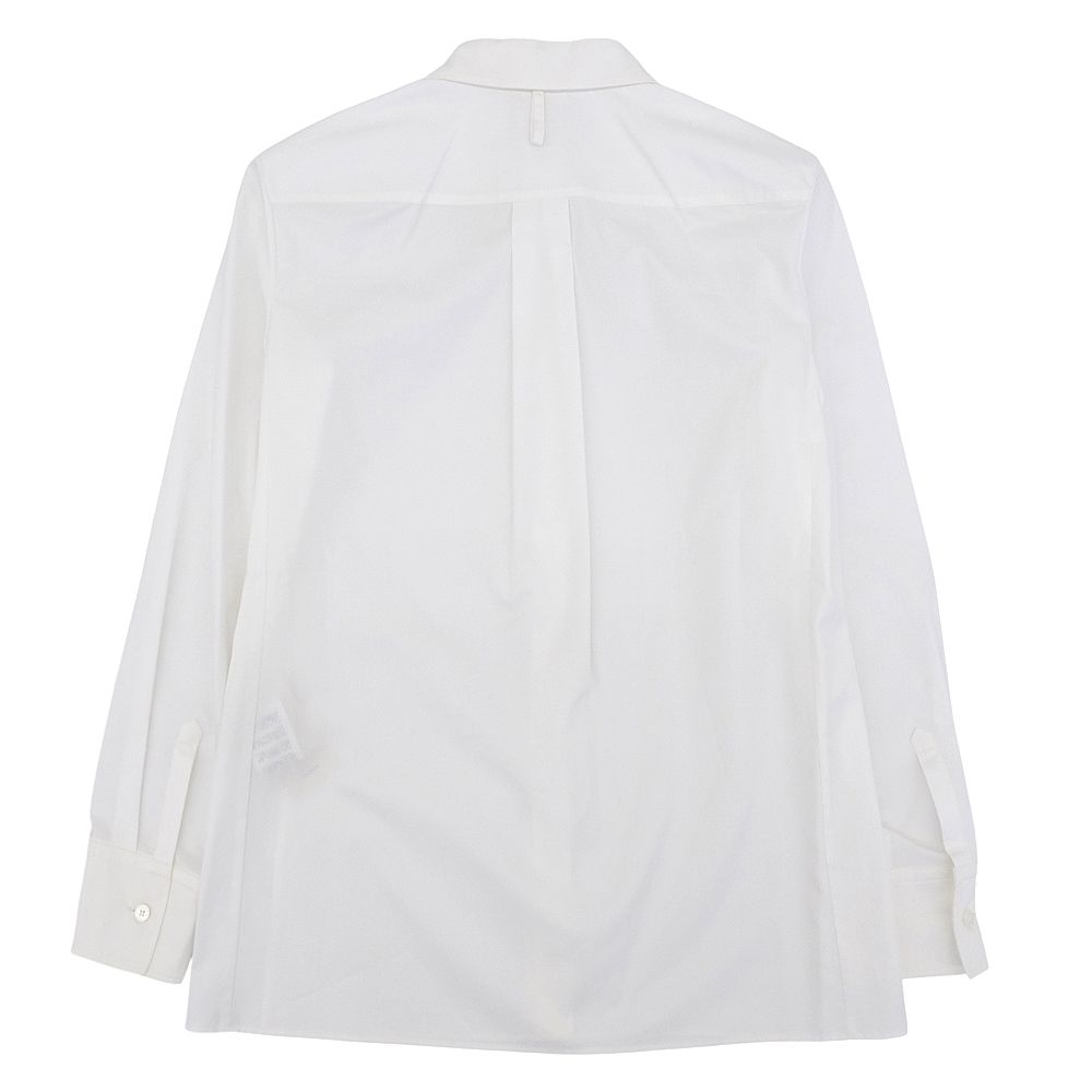 Hermes Carre Shirt Embroidery Regular Top White — view 2
