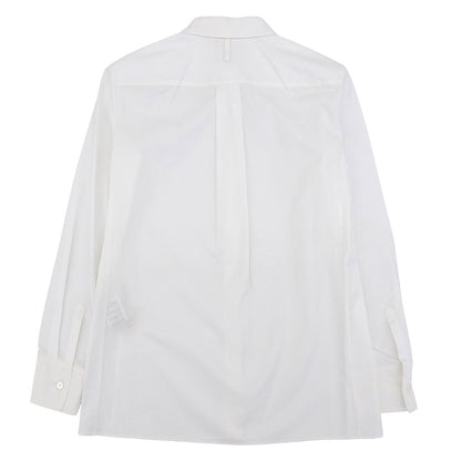 Hermes Carre Shirt Embroidery Regular Top White — view 2