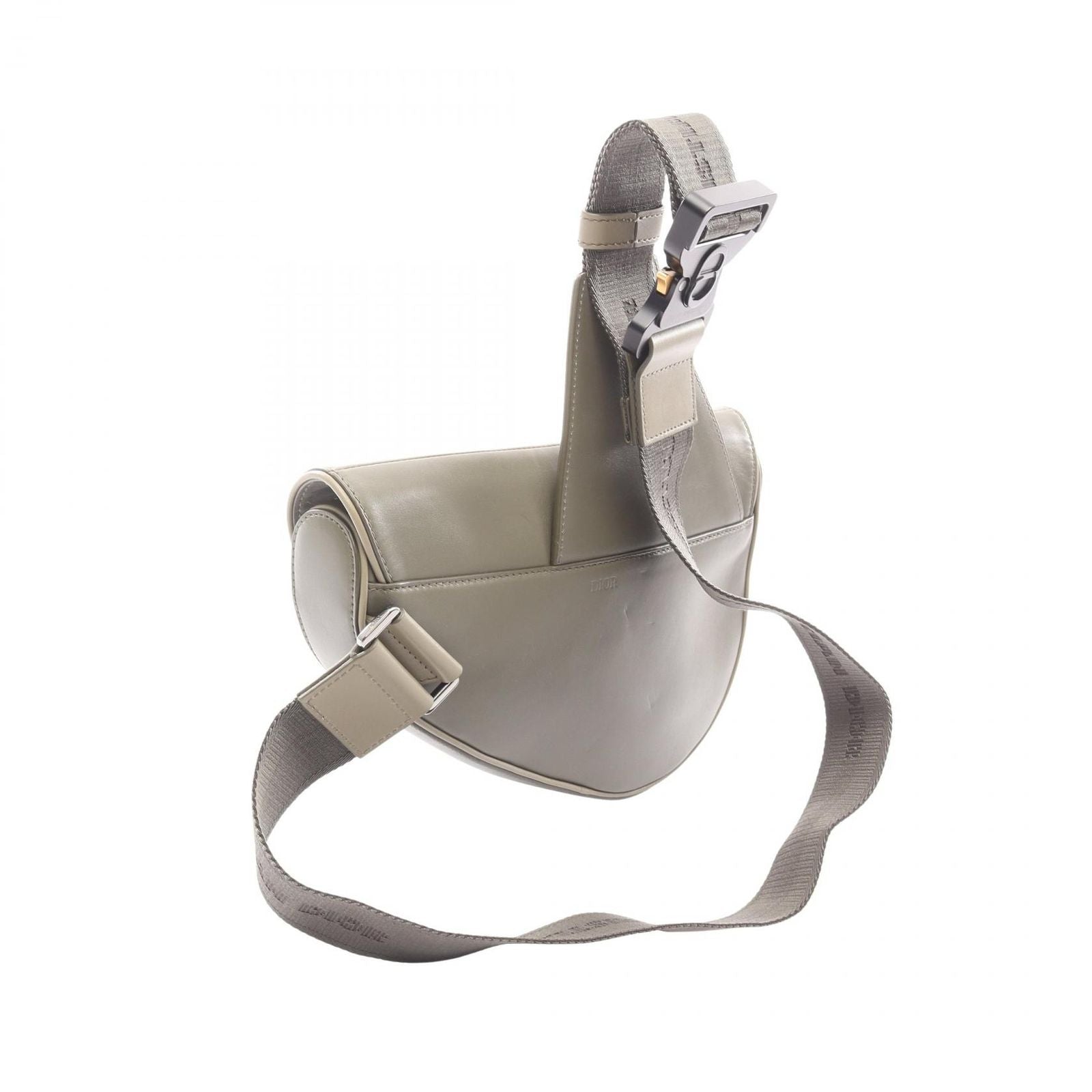 Dior Waist Bag Khaki Leather — view 2