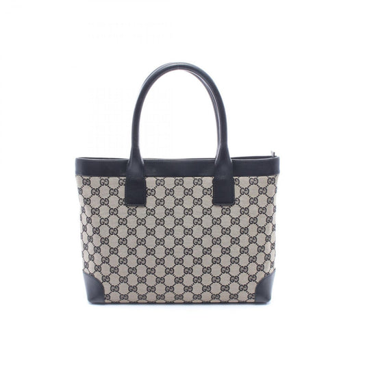 Gucci Tote GG Canvas Beige Black