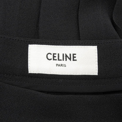 Celine Pleated Skirt Black — view 3