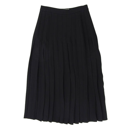 Celine Pleated Skirt Black