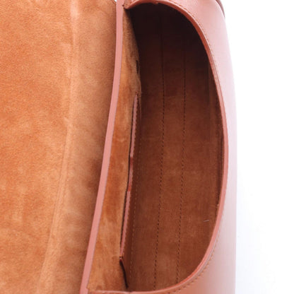 Dior Shoulder Bag Bobby White Jacquard Brown Leather — view 3