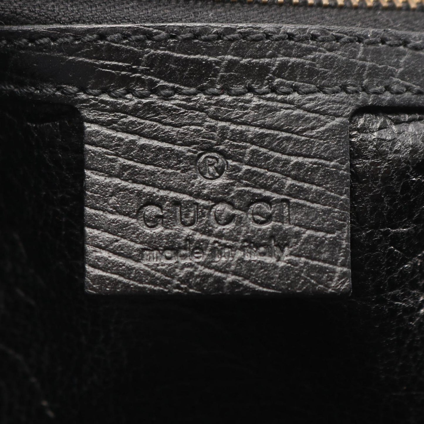 Gucci Shoulder Bag Bamboo Black Leather — view 4
