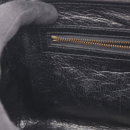 Gucci Shoulder Bag Bamboo Black Leather — view 5