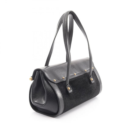 Gucci Shoulder Bag Bamboo Black Leather — view 2