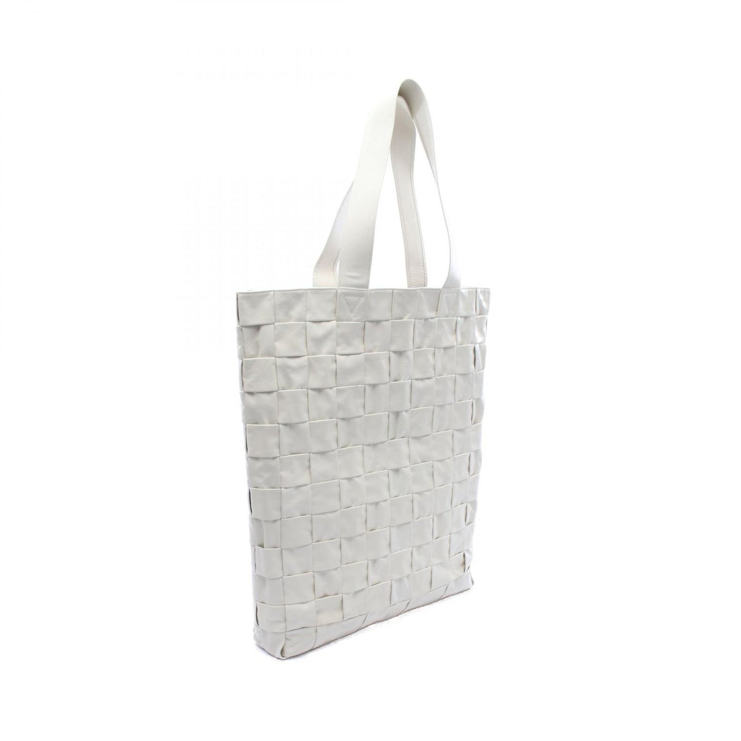 Bottega Veneta Tote Intrecciato Ivory Leather Maxi — view 2