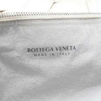 Bottega Veneta Tote Intrecciato Ivory Leather Maxi — view 4
