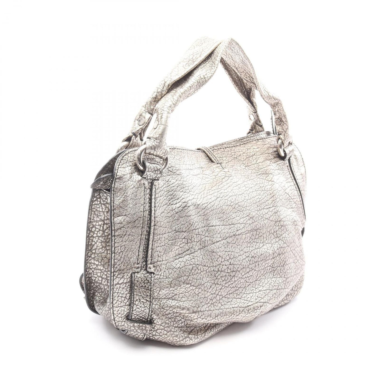 Celine Handbag Bittersweet Metallic Gold Leather Shoulder — view 2