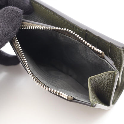 Gucci Bifold Wallet Logo Coin Khaki Leather — view 4