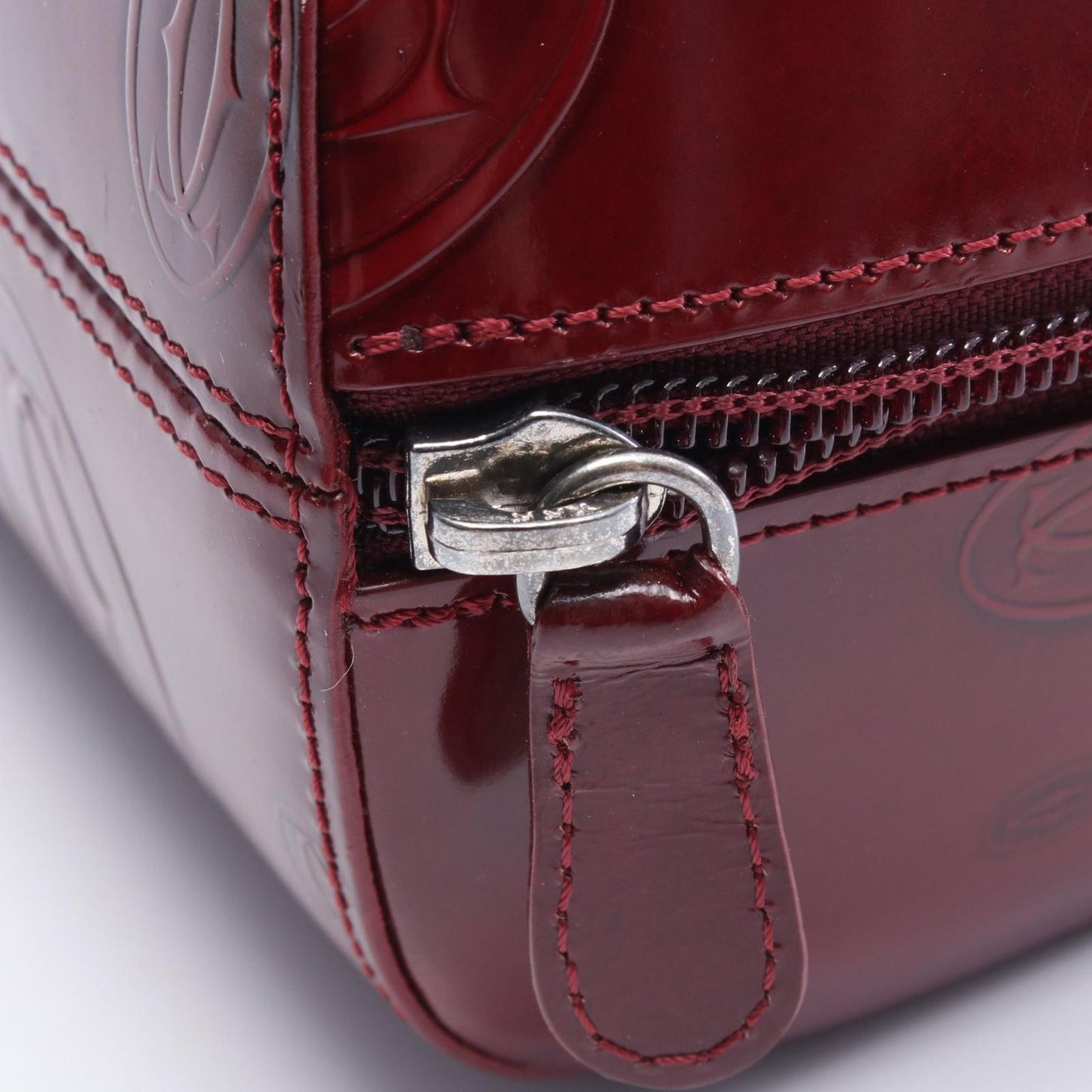 Cartier Backpack Happy Birthday Bordeaux Leather — view 8
