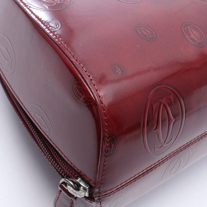 Cartier Backpack Happy Birthday Bordeaux Leather — view 5