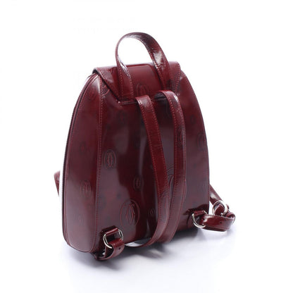 Cartier Backpack Happy Birthday Bordeaux Leather — view 2
