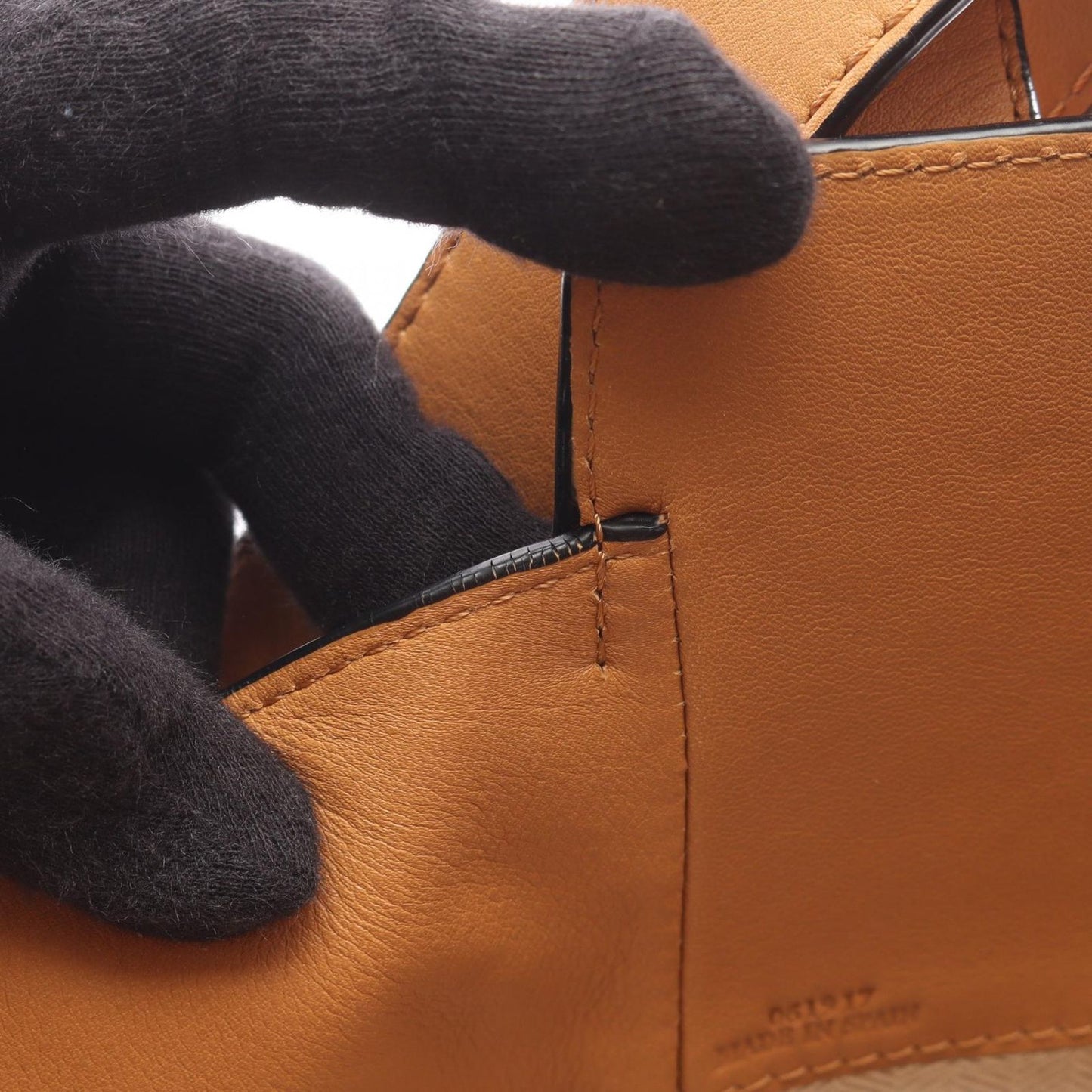 Loewe Handbag 2-Way Camel Leather Hammock — view 8