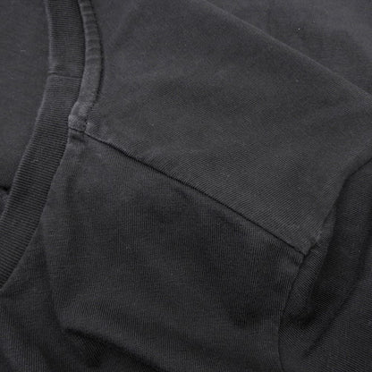 Moncler Cotton Logo Long Top Black XS — view 5