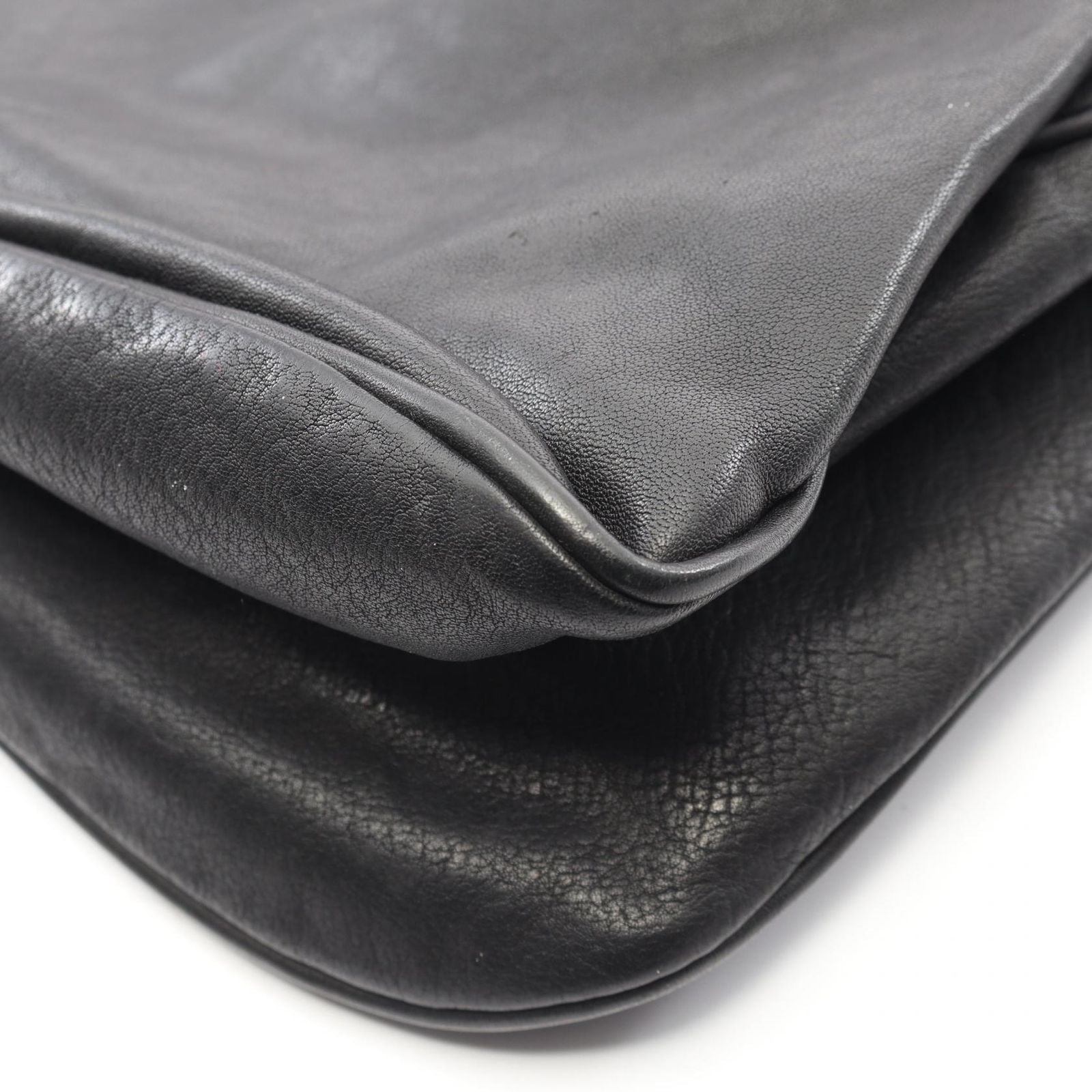 Dior Handbag Gaucho Black Leather Hand — view 8