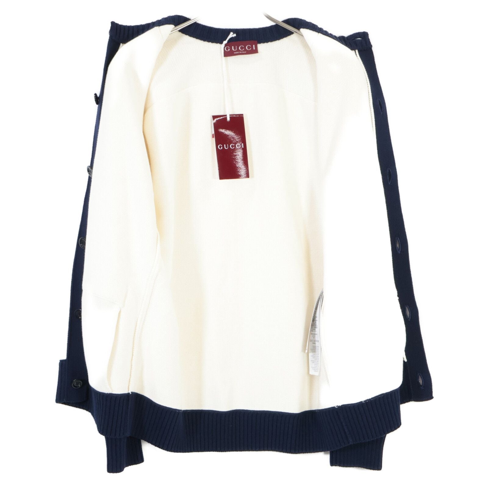Gucci Intarsia Cotton Knit Cardigan — view 5