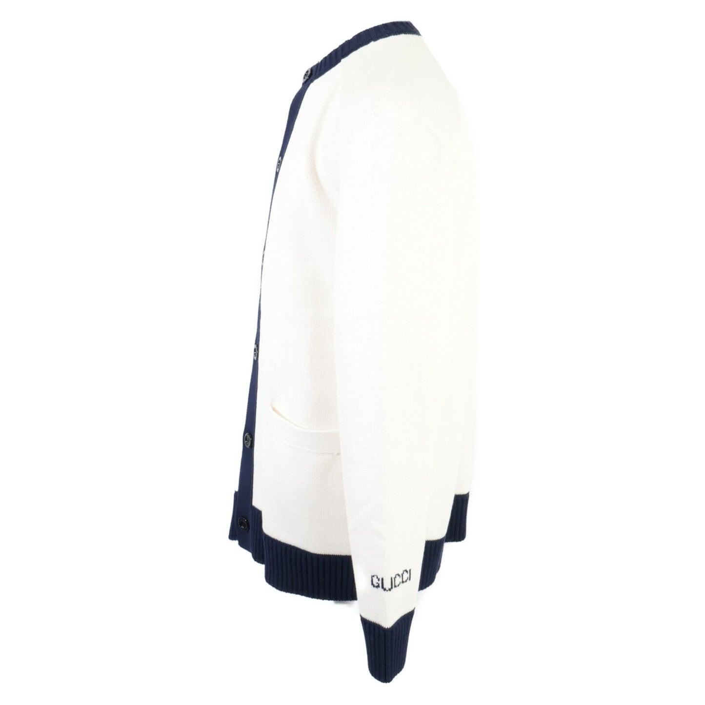 Gucci Intarsia Cotton Knit Cardigan — view 3