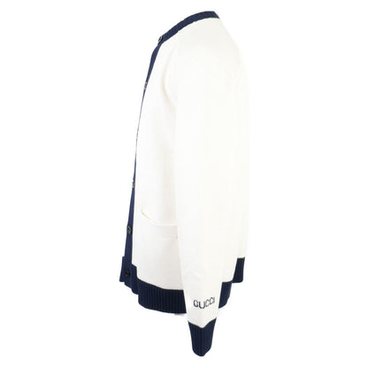 Gucci Intarsia Cotton Knit Cardigan — view 3